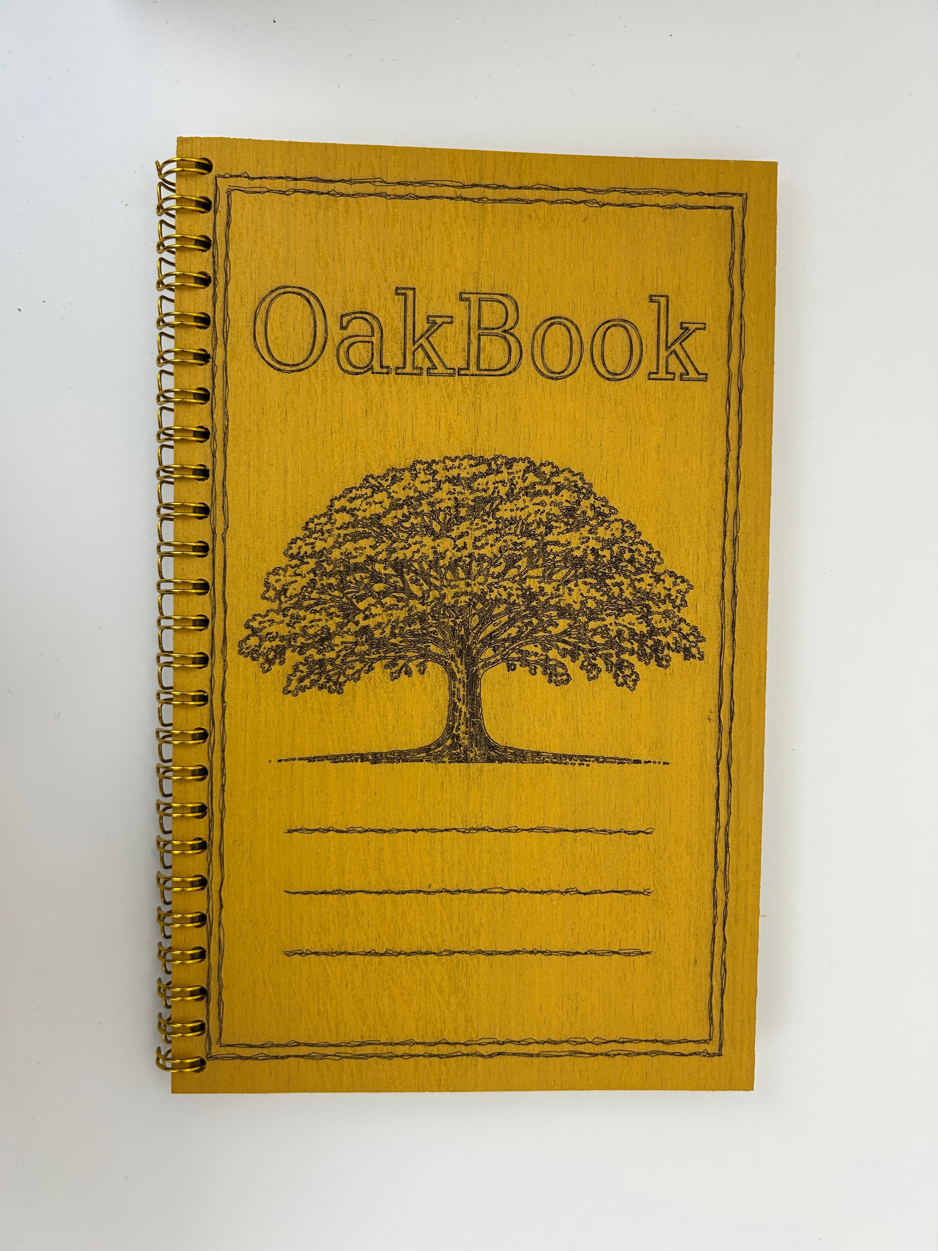 Rustic Wooden Memory Book, Oak Veneer Guest Book, Laser Engraved Keepsake Journal, Vintage Scandinavian Design, Handmade in Estonia